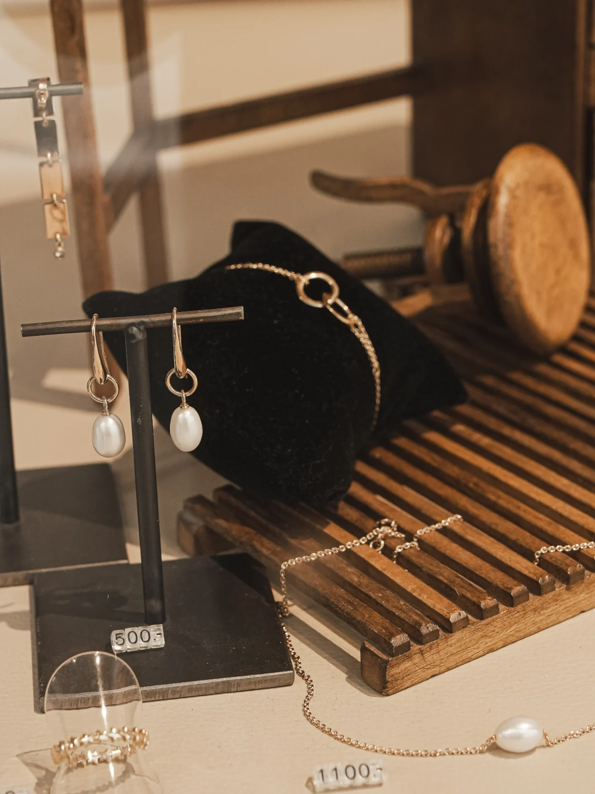 Atelier – détail d'un sertissage